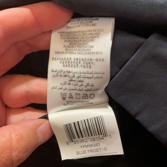 BCBGeneration Sequin Blue Frost Mini Dress - Picture 5 of 6